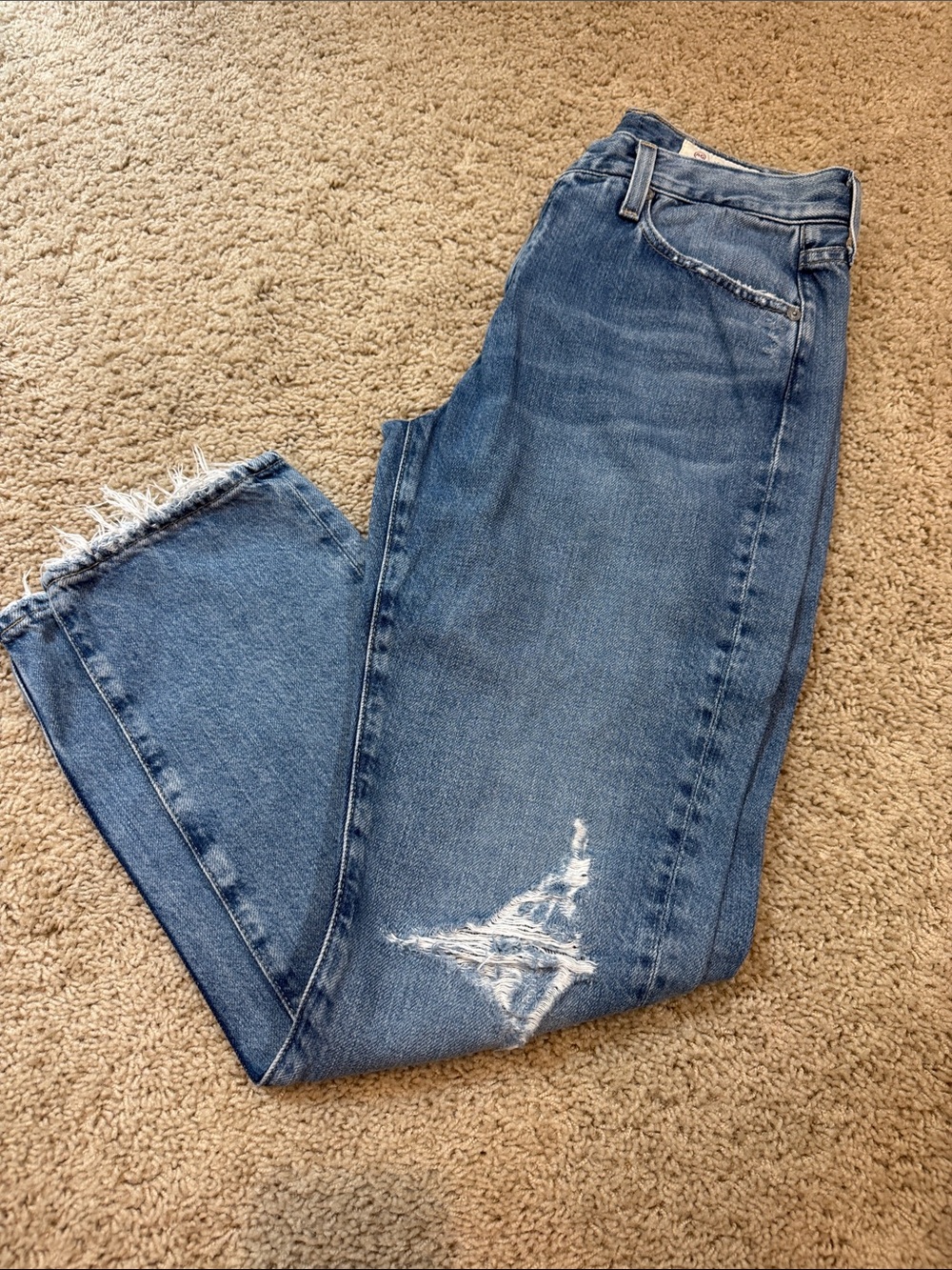 AG Ex-Boyfriend Slouchy Slim Jeans